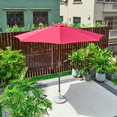 晏歌阳台伞庭院伞中柱伞户外太阳伞花园伞户外伞摆摊伞阳台遮阳伞